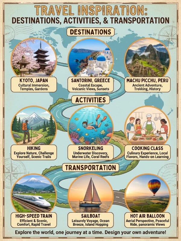 Travel Inspiration Showcase