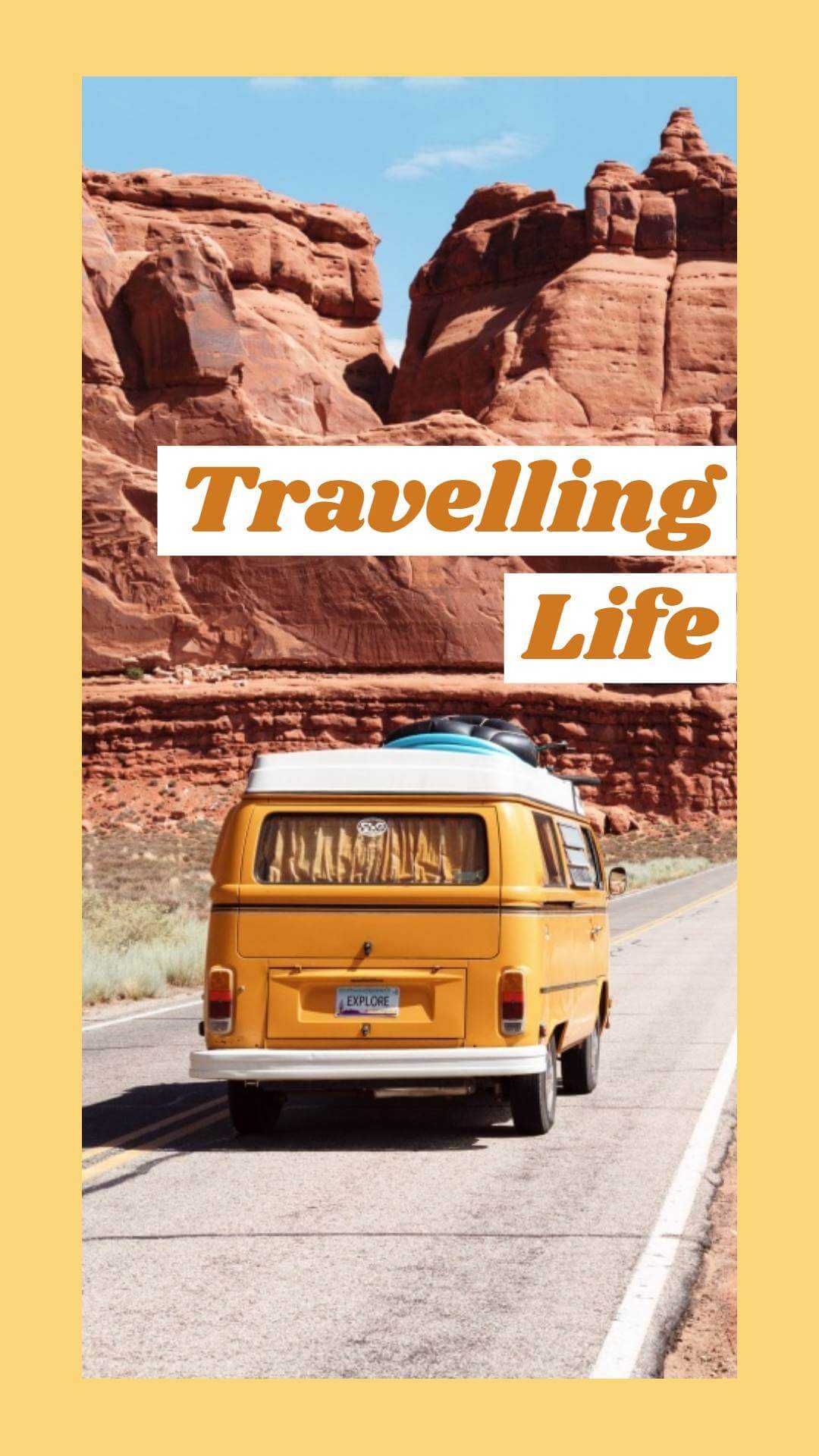 Storia di Instagram di Travelling Life