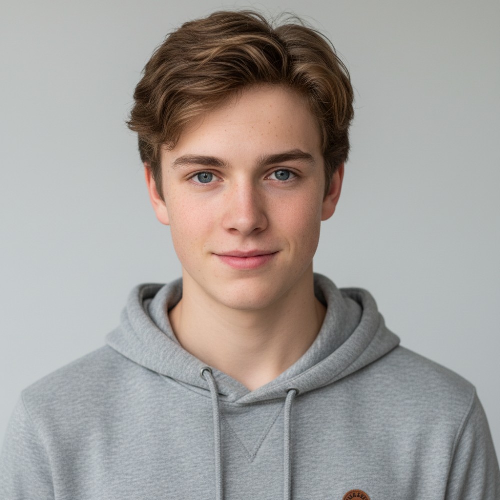 Young white boy