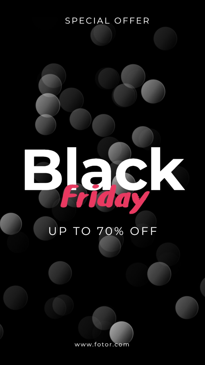 Fond d'écran AMOLED noir sur le Black Friday