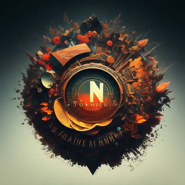 Une pochette d’album en techniques mixtes créée par le générateur de pochette d’album IA