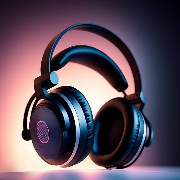 An ai generated headset made by ai 3D image generator