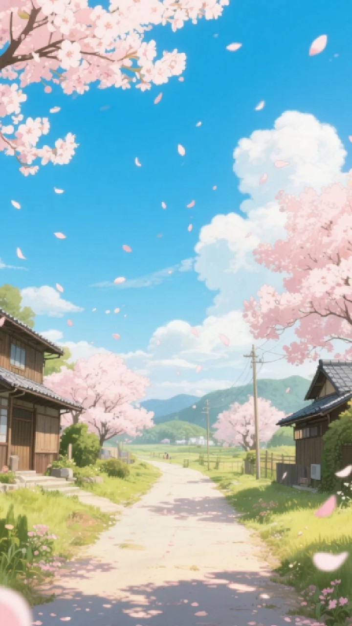 Fond d'écran de style anime