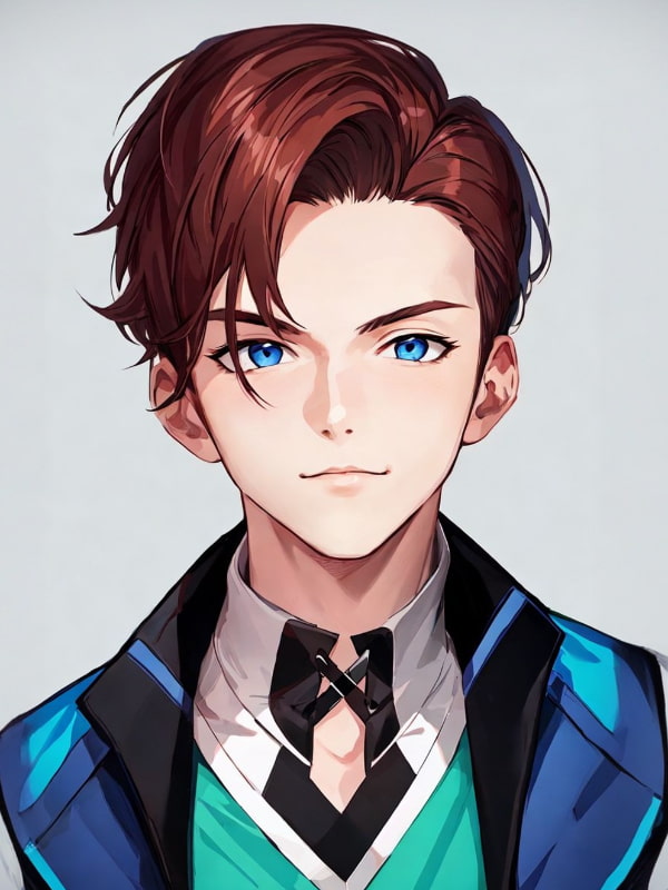 Anime Male Portrait