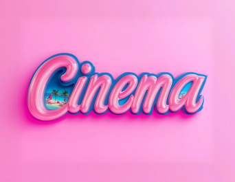 Style du texte 3D Cinéma