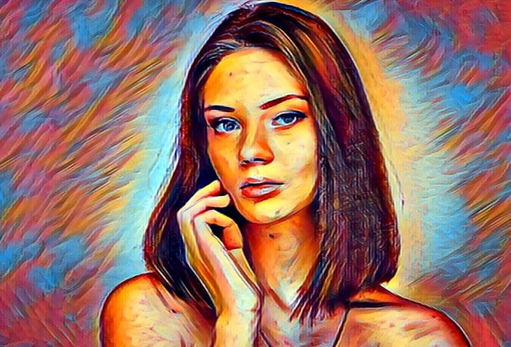 Converti foto di ritratto in fumetto