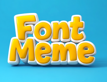 Style du texte 3D Police