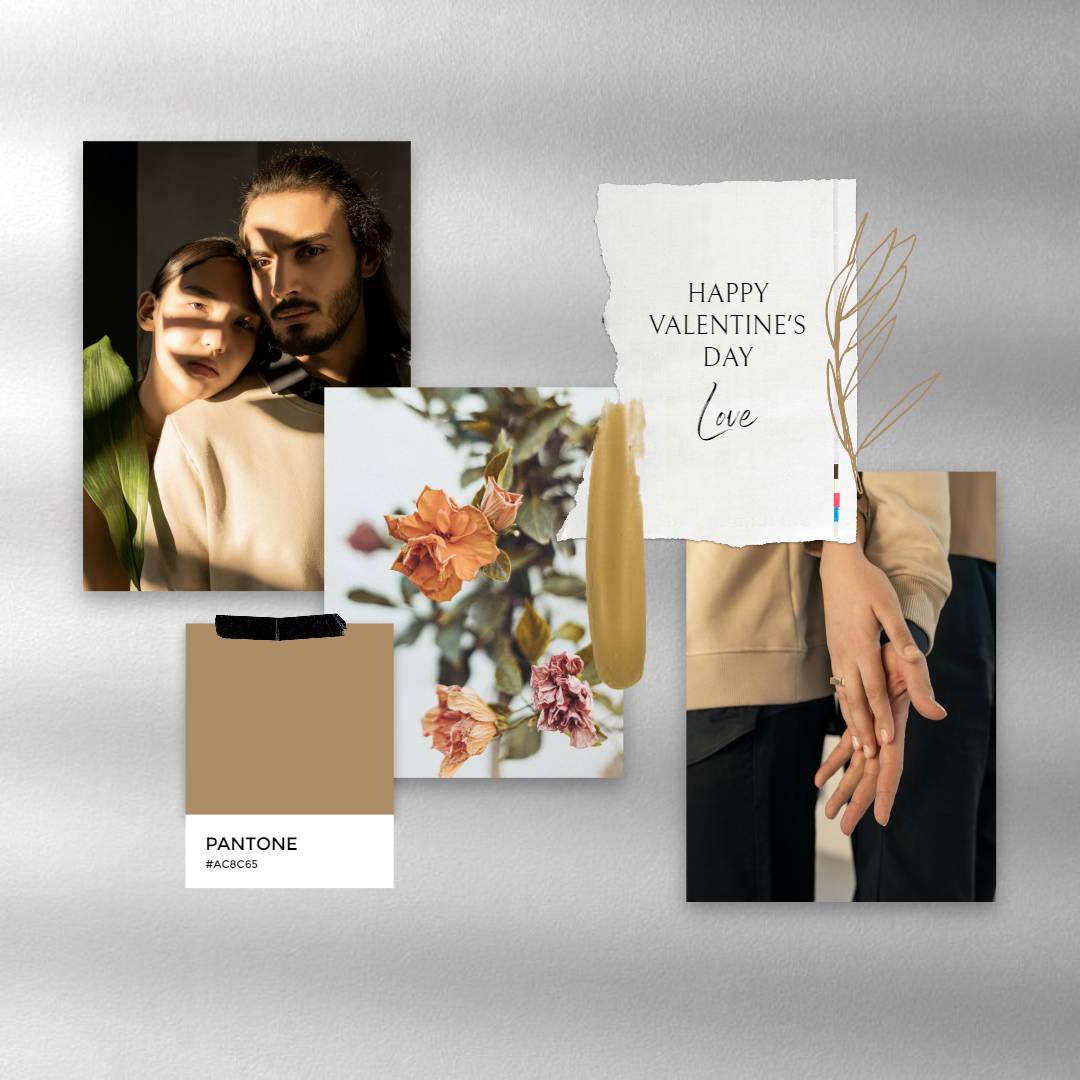 Fotor moodboard instagram post photo grid template