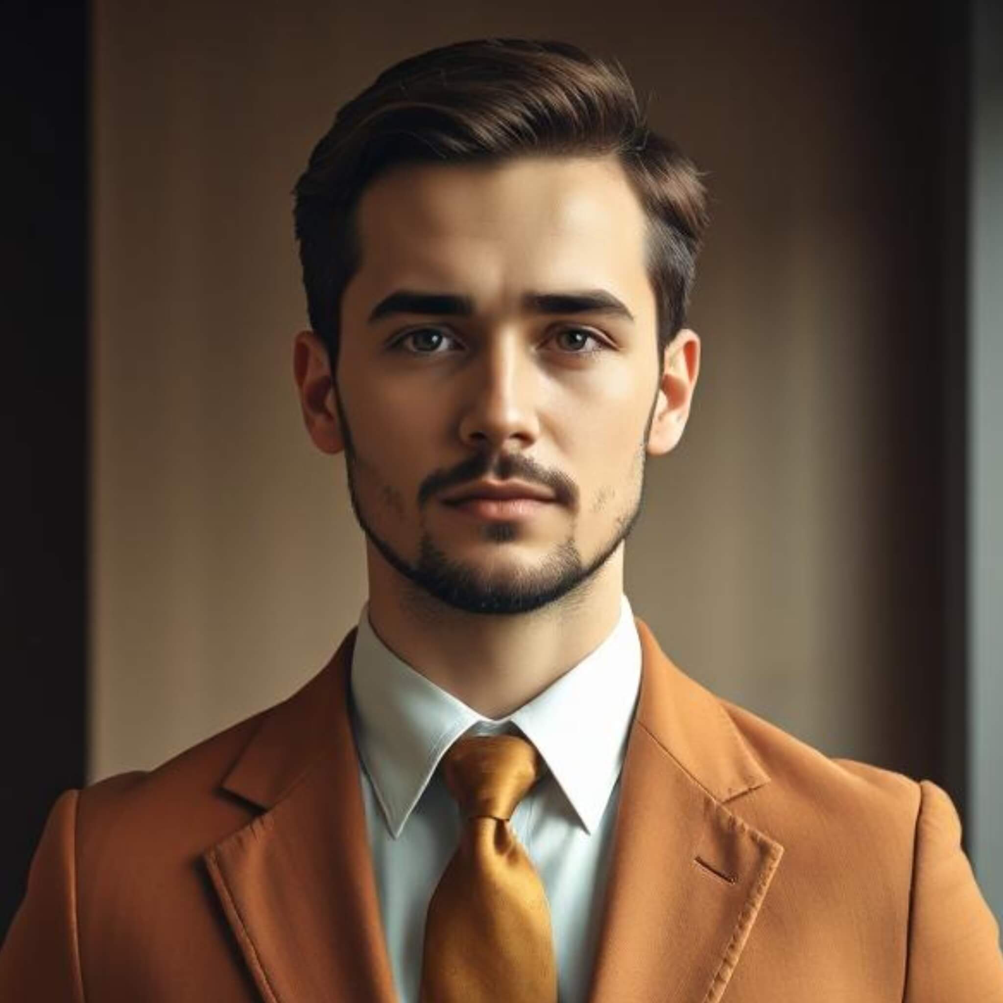 Generate a realistic ai avatar of a formal man in fotor