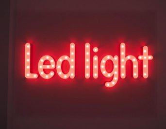 Style du texte 3D LED