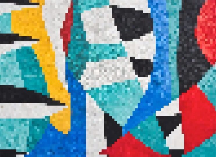 Mosaic features gallert c