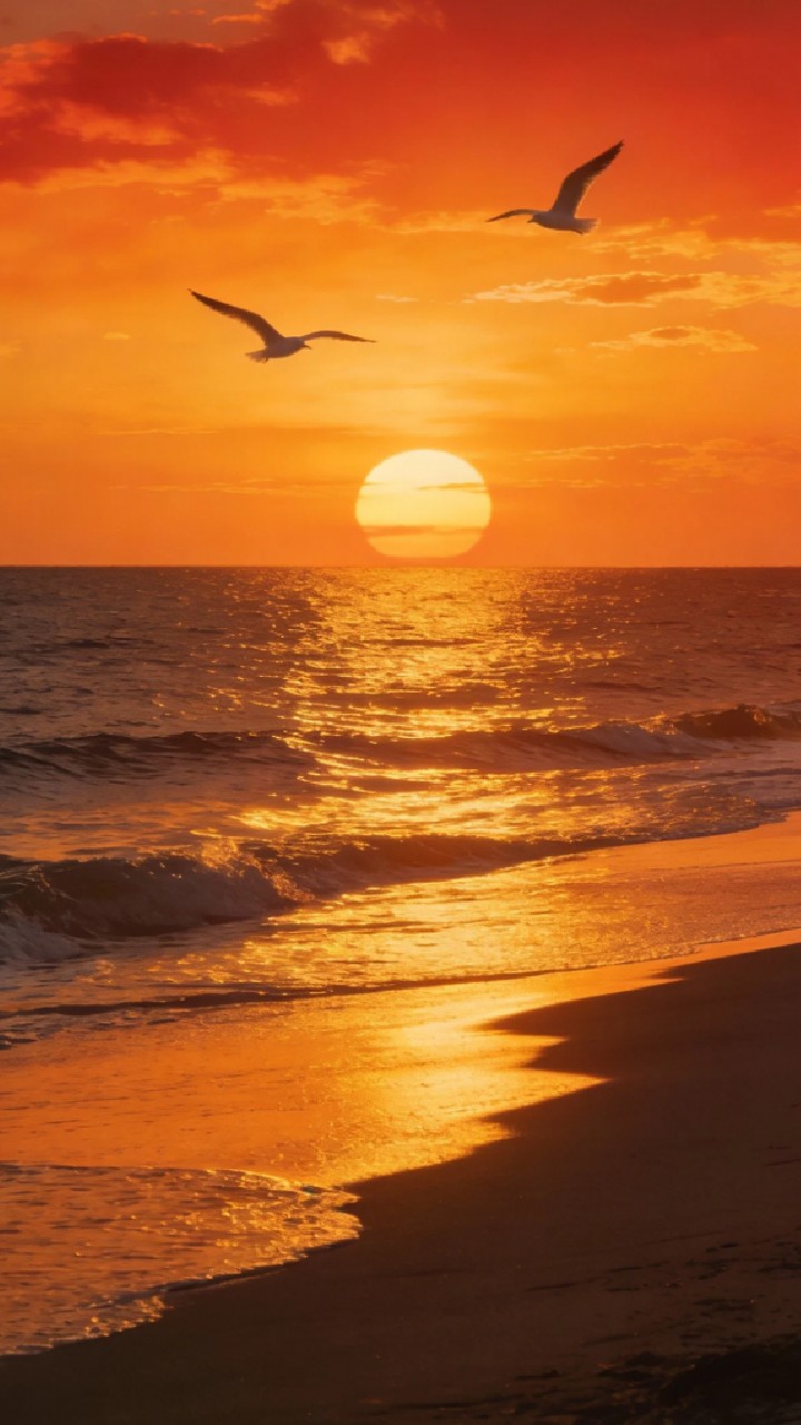 夕陽1