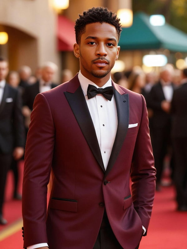 Red Carpet Star Male Portrait