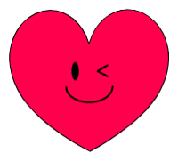 Smile Heart Sticker