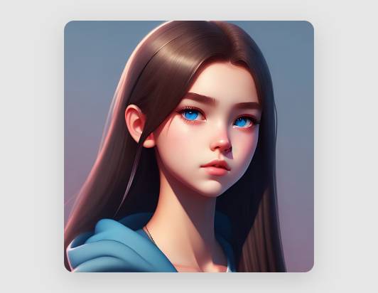 3d anime avatar of a brown hair girl