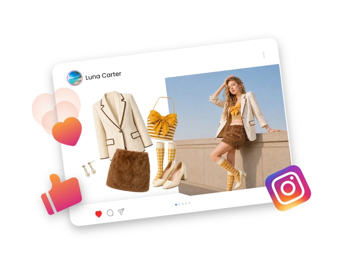 AI ghost mannequin generator for aesthetic social feeds