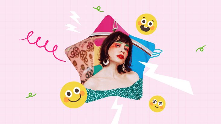 Add Emoji to photos using Fotor