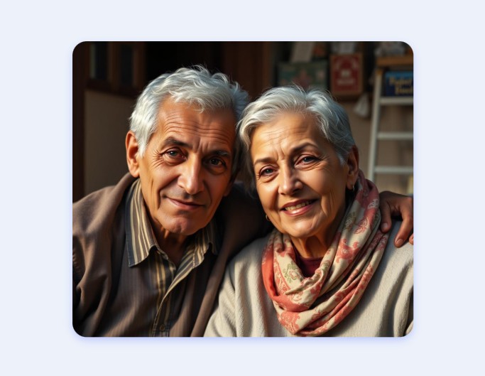 Age a photo of a couple