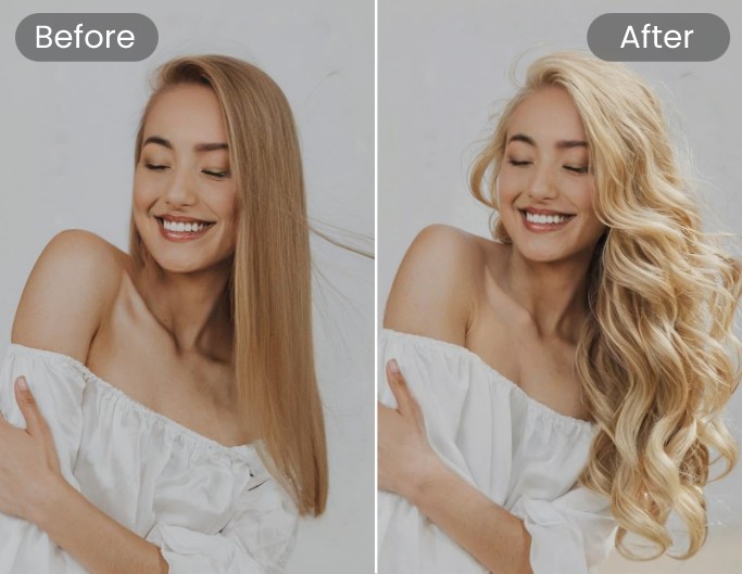 Transformer vos cheveux raides en cheveux bouclés
