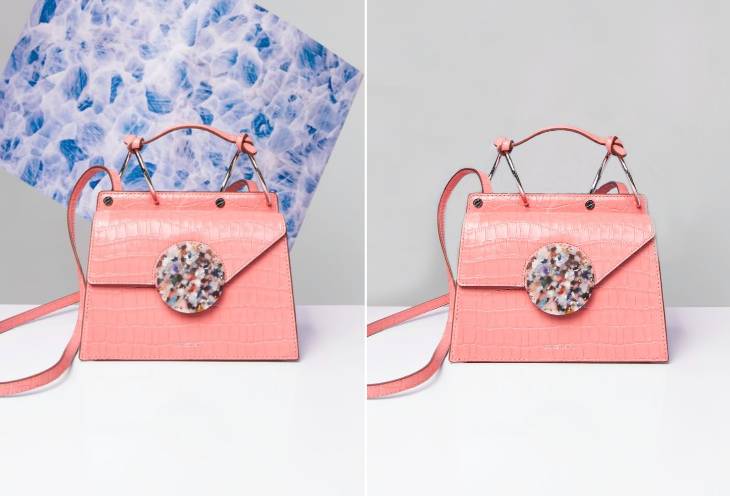 Clean up cluttered background of a product image