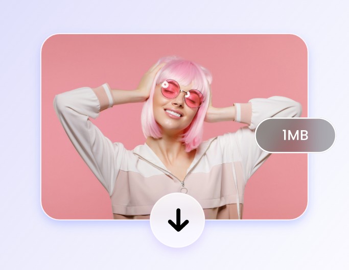 Dwonload the hd 1mb pink hair girl image