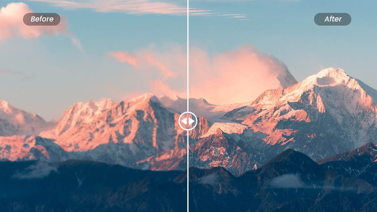 Mejorar los detalles y la textura usando el afilador de imágenes de Fotor