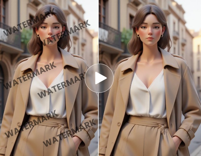 Fotor AI video watermark remover