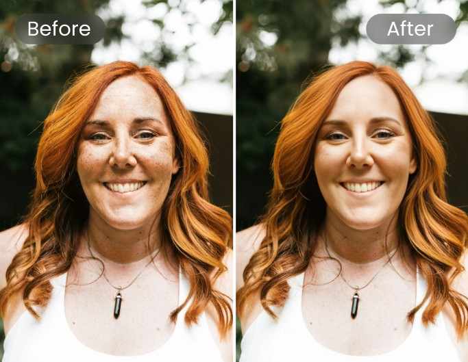 Fotor portrait retouch tool