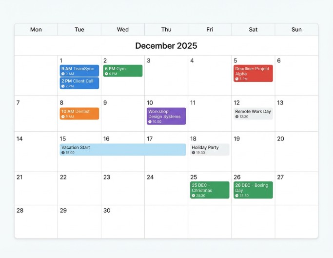 Monthly Planners