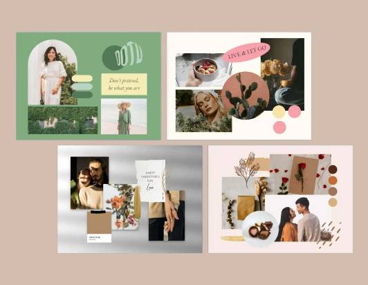 Moodboard photo collage