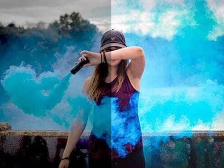 One tap Enhancement Tool of Fotor Photo Editor