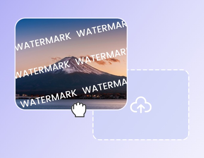 Step 1 Upload your watermarked video