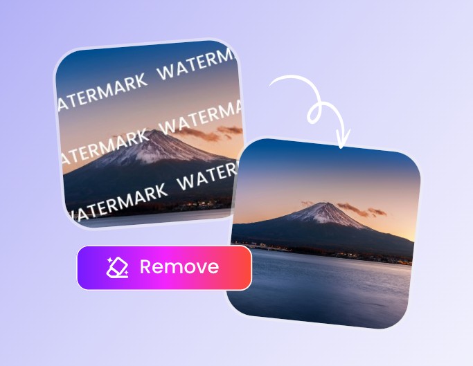 Step 2 Automatically remove video watermark with AI
