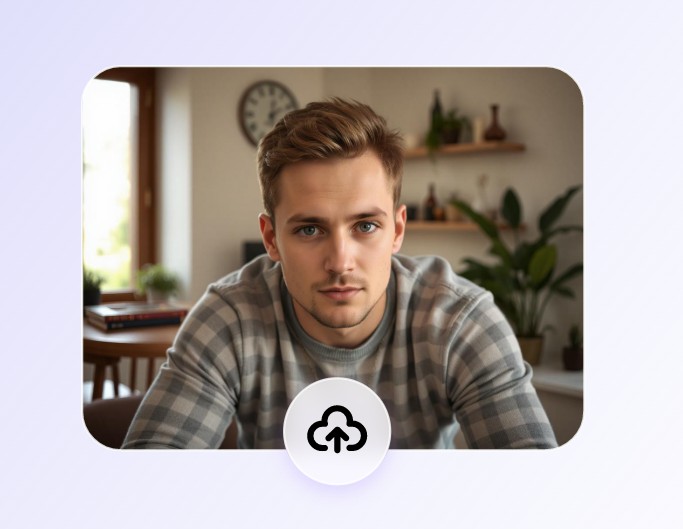 Upload a image of a short hair man