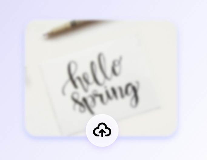 Upload image to Fotor ai image text enhancer