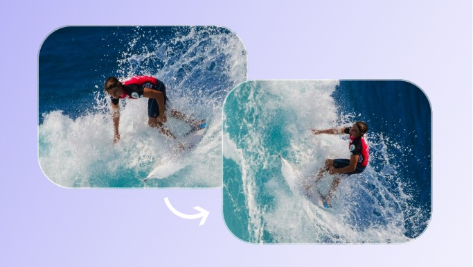 Use o rotador de imagens Fotor para girar a foto e melhorar a composição