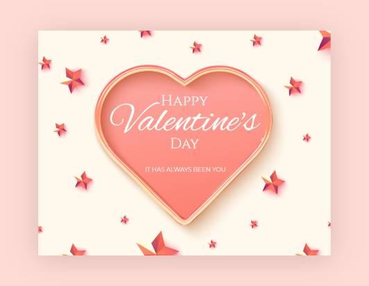 Valentine's Day card