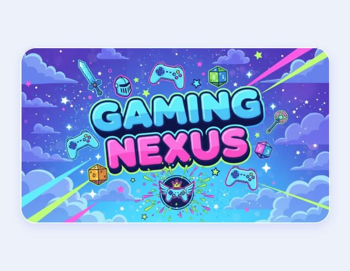 A cartoon style ai discord banner