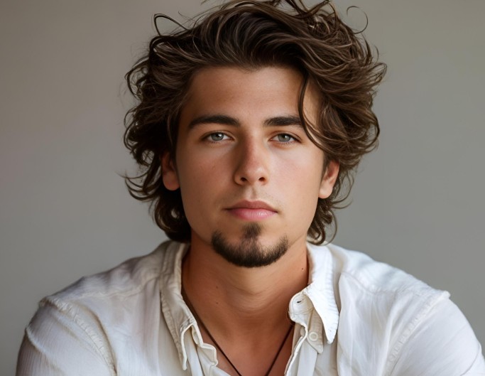Un homme avec une barbe Goatee