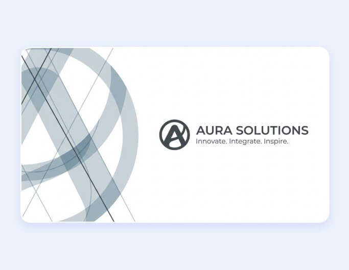A minimal style ai linkedin banner