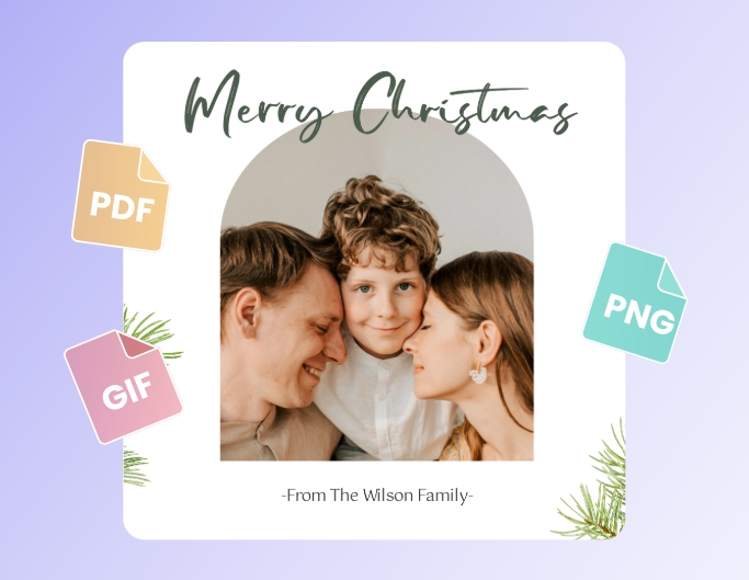 Add text to photos with various format