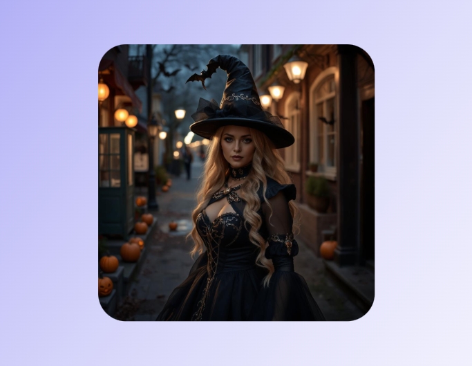 美的ハロウィン写真