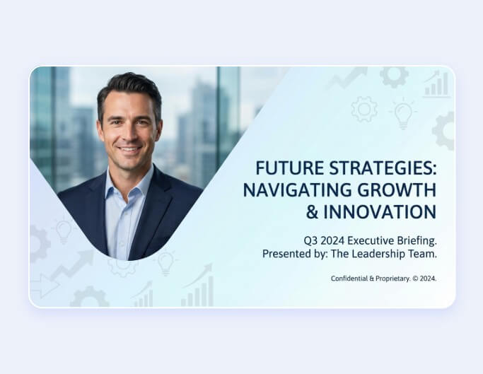 An ai ppt banner