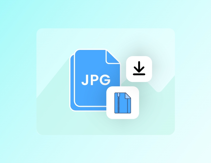 Batch download images or pack them into a zip file