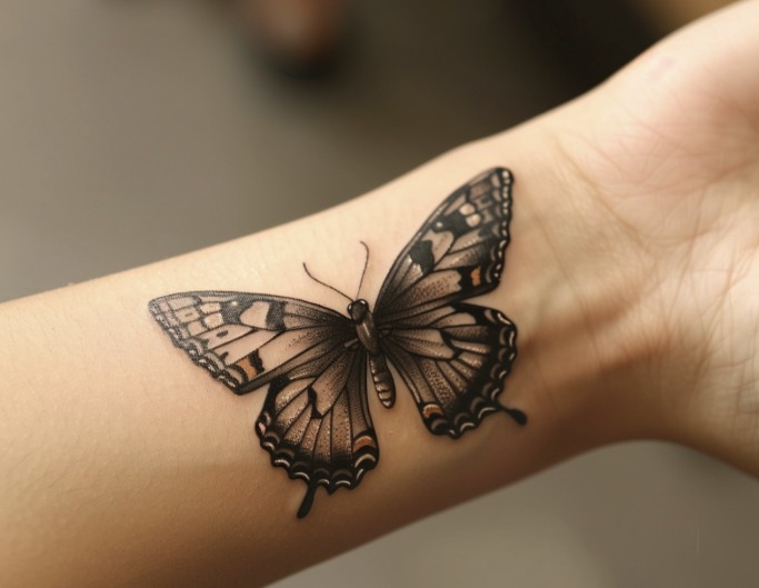 tatouage papillon