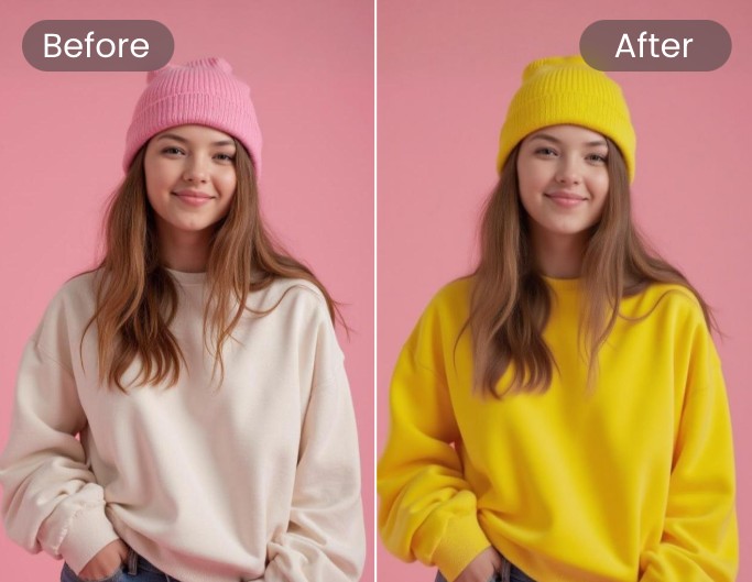Change clothing colors