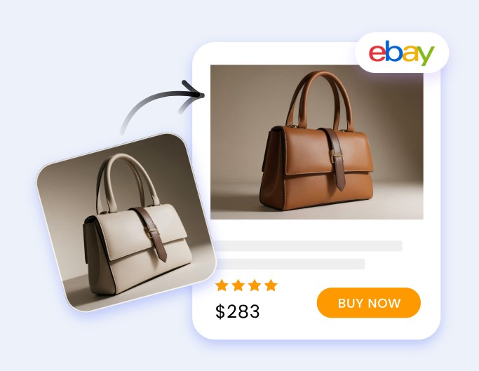 Replace the color of a bag for e commerce display