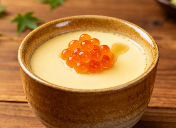 Chawanmushi with uni
