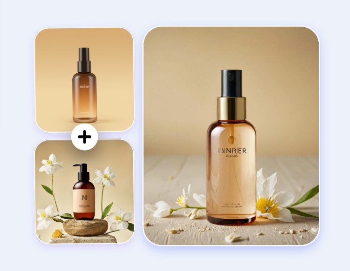 Comine image style to create consistent brand and product images