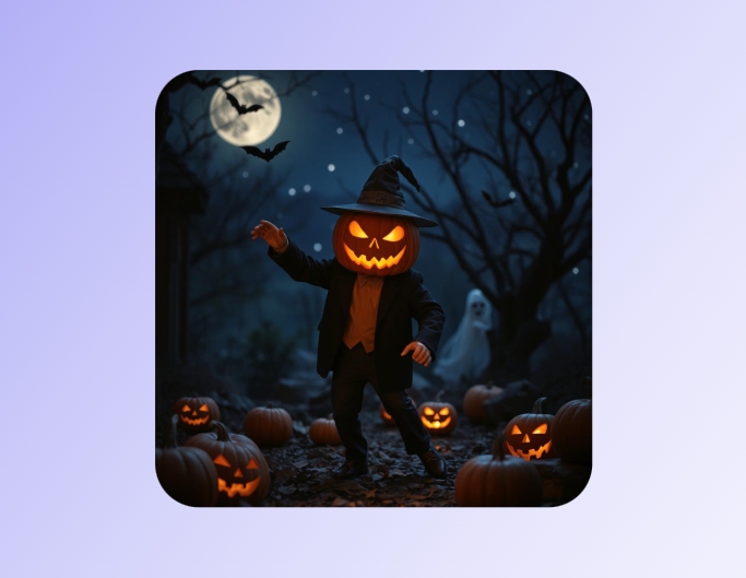 クールなハロウィン写真